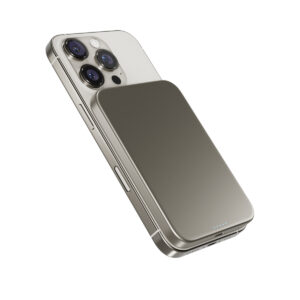 Epico Qi2 5000mAh Alu Mag+ PowerBanka EM51-titán