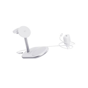 Epico Qi2 3in1 Mag+ nabíjací stojan EX60 - biela