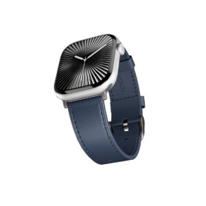 Epico Watch Strap Leather 42/44/45/49 - modrá