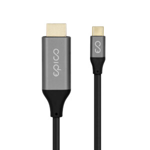 Epico USB-C to HDMI Cable 1.8m - vesmírne šedá