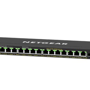 NETGEAR 16PT GE PLUS SWCH W/ HI-PWR POE+