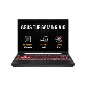ASUS TUF Gaming A16/FA607NU-RL060/R5-7535HS/16"/WUXGA/16GB/1TB/RTX 4050/bez OS/Gray/2R
