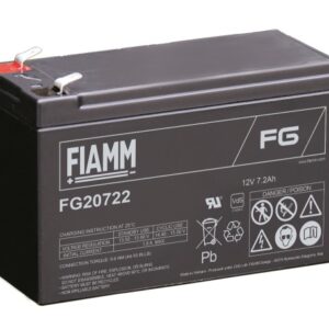 Fiamm olovená batéria FG20722 12V/7,2Ah Faston 6,3