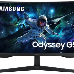 Samsung Odyssey/G55C/27"/VA/QHD/165Hz/1ms/Black/2R