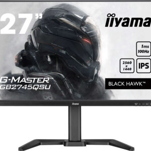 iiyama G-Master/GB2745QSU-B2/27"/IPS/QHD/100Hz/1ms/Black/3R