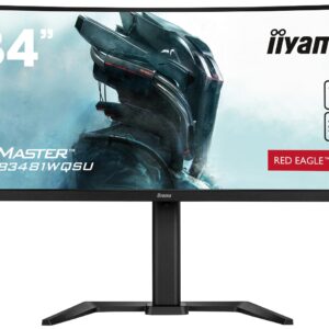 iiyama G-Master/GCB3481WQSU-B1/34"/VA/3440x1440/180Hz/0,3ms/Black/3R