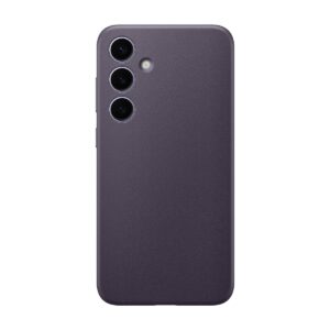 Samsung Zadný kryt z vegánskej kože S24+ Dark Violet