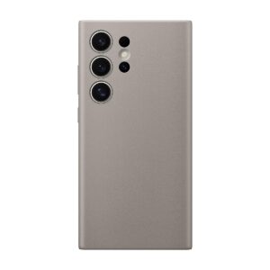 Samsung Zadný kryt z vegánskej kože S24 Ultra Taupe