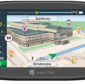 Navitel GPS navigácia E505 + magnetický držiak