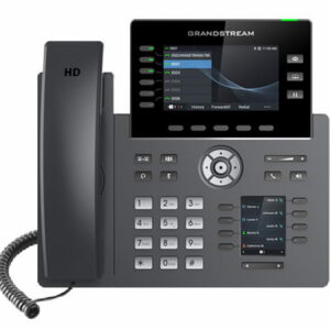 Grandstream GRP2616 SIP telefón, 2xdisplej, 4.3 "a 2.4", 6 SIP účty, 24 pr.tl., 2x1Gb, WiFi, BT, USB