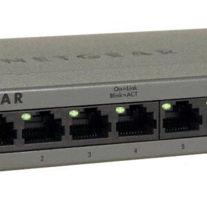 NETGEAR 8PT GE UNMANAGED SW METAL LP, GS308