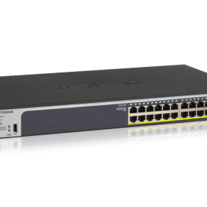 NETGEAR 24-Port Gigabit PoE+ (380W) SmartManaged Pro Switch with 4 SFP Ports