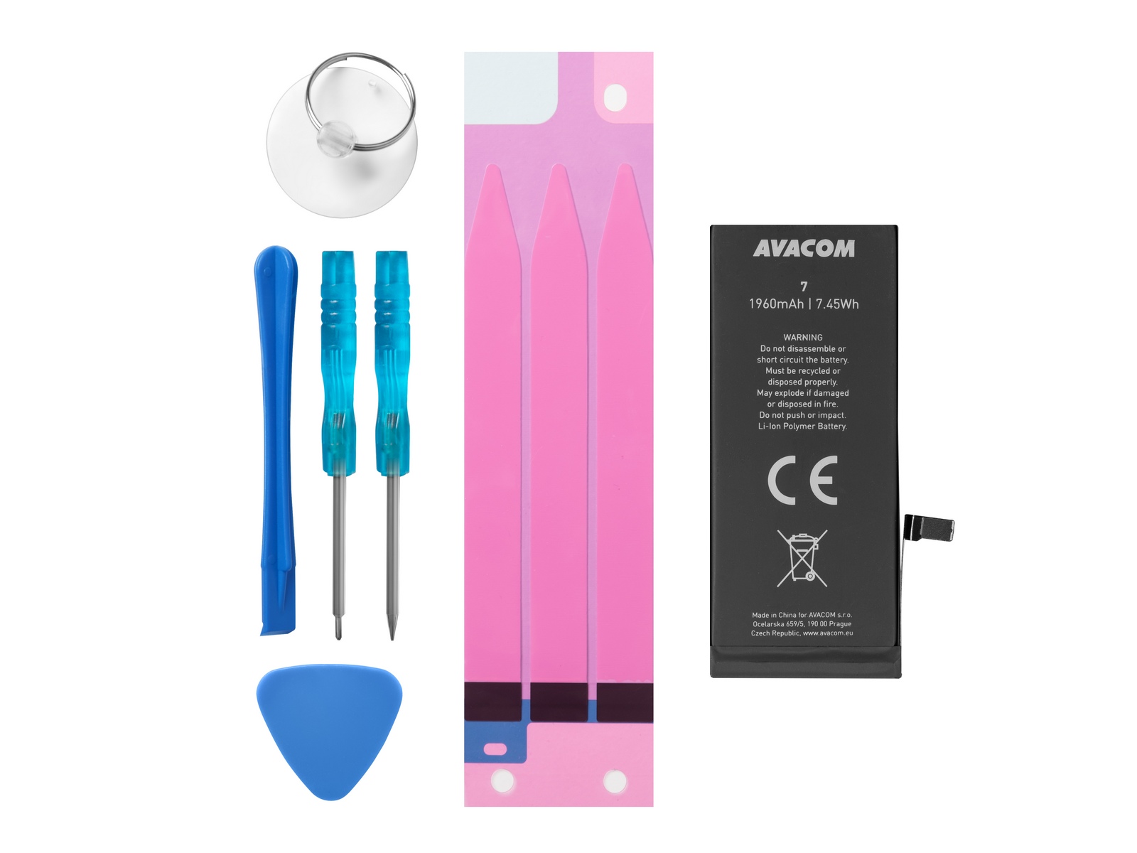 AVACOM batéria pre Apple iPhone 7, Li-Ion 3,82 V 1960mAh (náhrada 616-00255)