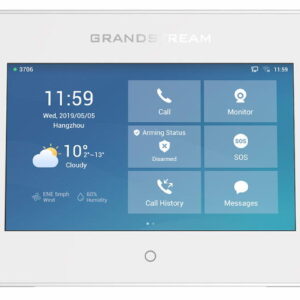 Grandstream GSC3570 SIP interkom a riadiaca stanica, 7" bar.dotyk.displ, 4SIP, alarm 4xIN a 1xOUT, WiFi