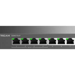 Grandstream GWN7701P Unmanaged Network Switch 8 portov / 4 PoE out