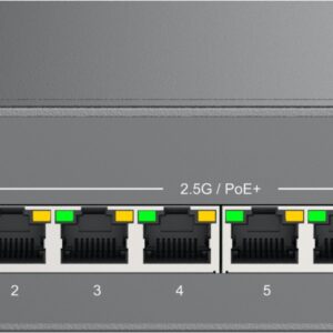 Grandstream GWN7721P L2 Lite managed switch, 8x 2.5GbE RJ45, 2x 10G SFP+, PoE/PoE+