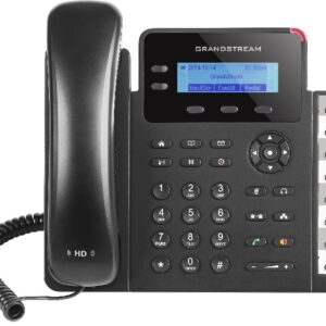 Grandstream GXP1628, 2,95" LCD podsv. disp., 2 SIP účty, 3prog. tlačidlá, 8 BLF, dual Gbit port, PoE