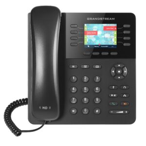 Grandstream GXP2135, 2,8" TFT bar. displej, 4SIP účty, 8prog. hr., 32digital BLF, BT, dual Gbit port