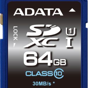 ADATA/SDXC/64GB/UHS-I U1 / Class 10