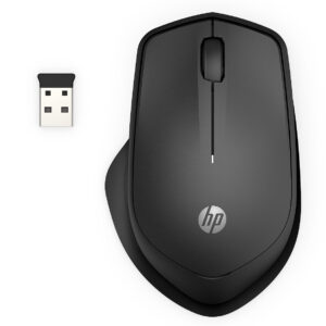 HP 280 Silent/Kancelárska/Optická/Pre pravákov/1 200 DPI/Bezdrôtová USB/Čierna