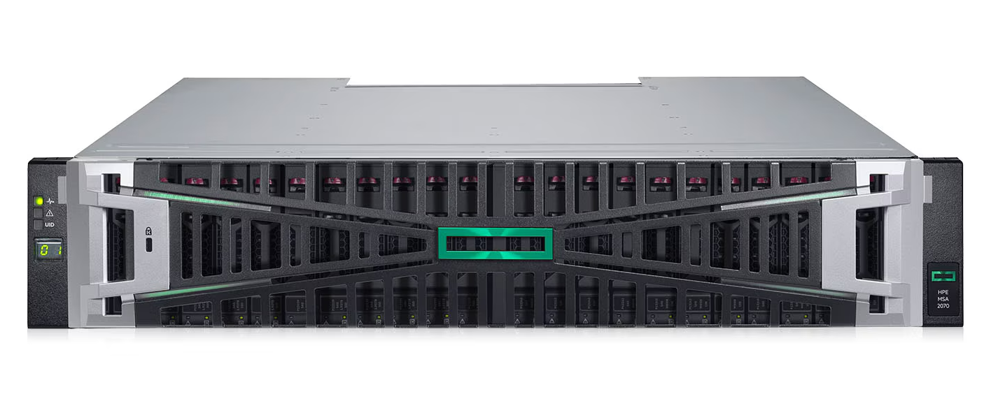HPE MSA 2070 16Gb Fibre Channel SFF Storage