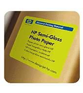 HP Semi-Gloss Photo Paper - rolka 36"