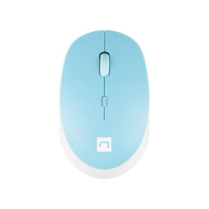 Natec optická myš HARRIER 2/1600 DPI/Kancelárska/Optická/1 600 DPI/Bezdrôtová Bluetooth/Svetlo modrá