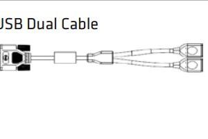 Honeywell Dual USB typu A breakout Y-cable