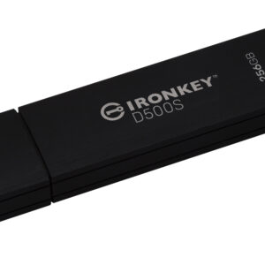 Kingston Ironkey D500S/256GB/USB 3.2/USB-A/Čierna