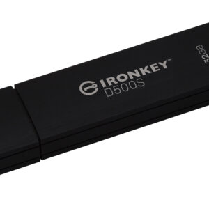 Kingston Ironkey D500S/32GB/USB 3.2/USB-A/Čierna