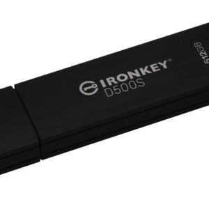 Kingston Ironkey D500S/512GB/USB 3.2/USB-A/Čierna