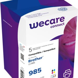WECARE ARMOR ink kompatibilný s BROTHER LC-985,2xčierna/CMY