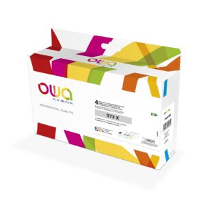 OWA ARMOR ink kompatibilný s HP 973X (L0S07AE; F6T81AE; F6T82AE; F6T83AE), 4-pack (CMYK), 246ml + 3x110ml