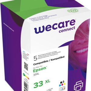 WECARE ARMOR ink sada kompatibilná s EPSON C13T33574011, CMYK