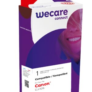 WECARE ARMOR ink kompatibilný s Canon CLi-526, 10,5 ml, čierna/black