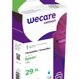 WECARE ARMOR ink kompatibilný s EPSON C13T29924012, modrá/cyan
