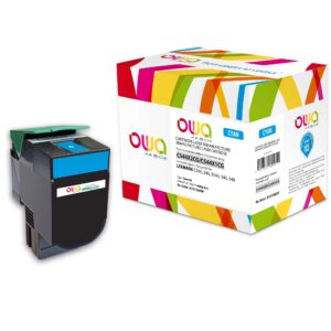 OWA Armor toner kompatibilný s Lexmark C544X2CG, 4000st, modrá/cyan