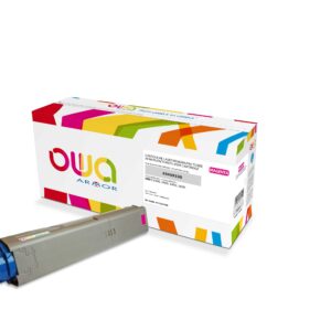 OWA Armor toner kompatibilný s OKI 43459330, 2500st, červená/magenta