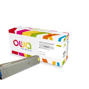 OWA Armor toner kompatibilný s OKI 43459329, 2500st, žltá/yellow