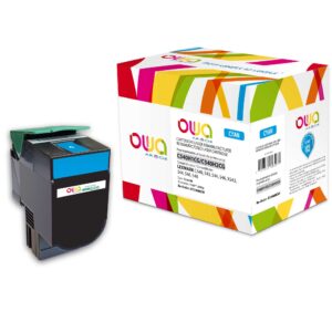 OWA Armor toner kompatibilný s Lexmark C540H1CG, 2000st, modrá/cyan