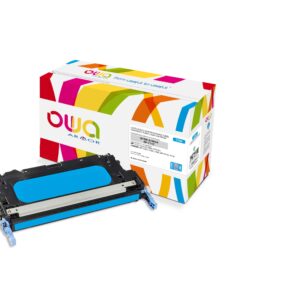 OWA Armor toner kompatibilný HP Q7581A JUMBO, 8000st, modrá/cyan