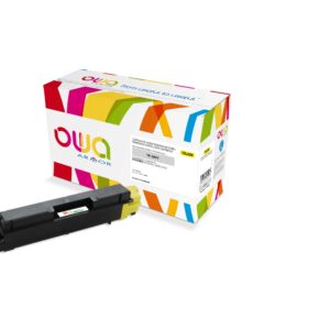 OWA Armor toner kompatibilný s Kyocera TK-580Y, 2800st, žltá/yellow + waste box