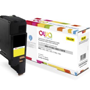 OWA Armor toner kompatibilný s Dell 593-11143, 1400st, žltá/yellow