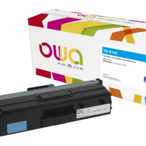 OWA Armor toner kompatibilný s Brother TN-910C, 9000st, modrá/cyan
