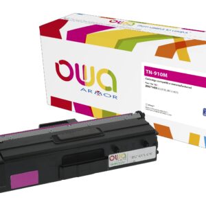 OWA Armor toner kompatibilný s Brother TN-910M, 9000st, červená/magenta