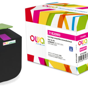 OWA Armor toner kompatibilný s LEXMARK 71B20M0, 2300st, červená/magenta