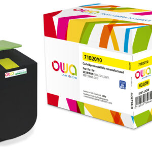 OWA Armor toner kompatibilný s LEXMARK 71B20Y0, 2300st, žltá/yellow