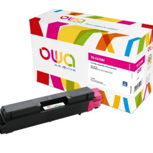 OWA Armor toner kompatibilný s Kyocera TK-5270M, 6000st, červená/magenta