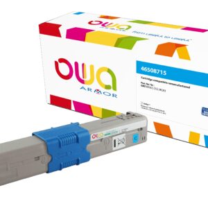 OWA Armor toner kompatibilný s OKI 46508715, 1500st, modrá/cyan