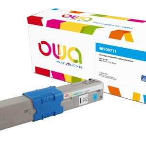 OWA Armor toner kompatibilný s OKI 46508711, 3000st, modrá/cyan